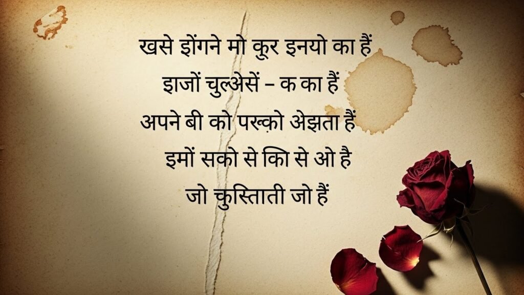 Best Sad Shayari in Hindi